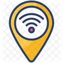 Gps Signal Location Antenna Icon