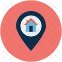 Gps Standort Zuhause Symbol