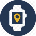 GPS Uhr Standort GPS Icon