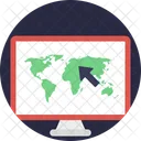 Gps Website Tracking Icon