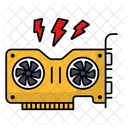Graphic Processing Unit Video Card Icon
