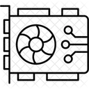 Gpu Mining Hardware Cryptocurrency Icon
