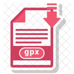 Gpx 파일  아이콘