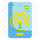 Grabacion Podcasts Telefono Icono
