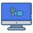 Grabadora Monitor Pantalla Icono