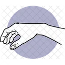 Grabbing Taking Fingers Action Icon