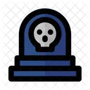 Halloween Horror Grabstein Symbol