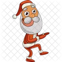 Papa Noel De Navidad Icon