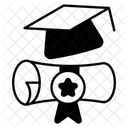 Abschluss Diplom Zertifikat Symbol