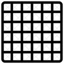 Grade Layout Modelo Ícone
