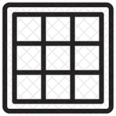 Grade Layout Modelo Ícone