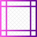 Grade Layout Design Ícone