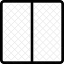 Grade De Duas Colunas Ícone