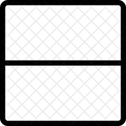 Grade de duas linhas  Ícone