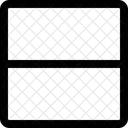 Grade De Duas Linhas Ícone