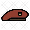 Linear Color Military Soldier Icon