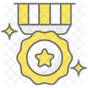 Grade Militaire Insigne Etoile Insigne Icône