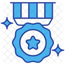 Grade Militaire Insigne Etoile Insigne Icône