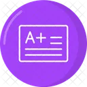 Grade report  Icon