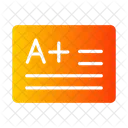 Grade report  Icon