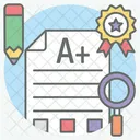 Grade Sheet Best Results A Grade Icon