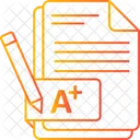 Result Sheet Result Education Icon