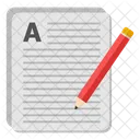 Grade Sheet Result Card Mark Sheet Icon