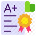 Grade Sheet Mark Sheet Performance File Icon
