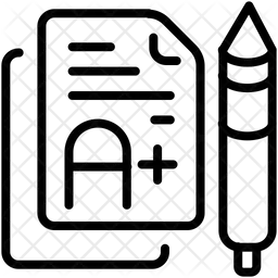 Grade Sheet  Icon