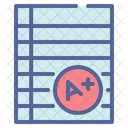 Sheet Exam School Icon