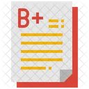 Score Grades Exam Icon