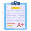 Grade Sheet  Icon