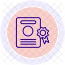 Grades Line Icon Icon