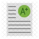 Grades Result Education Icon