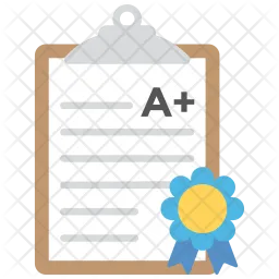 Grading Certificate  Icon