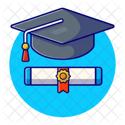 Diploma de graduación  Icono