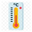 Grados Centigrados Termometro Temperatura Icono