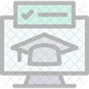 Graduação on-line  Icon