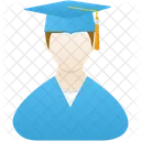 Hombre Graduado Icon