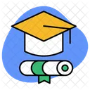 Graduate Education Student Icon