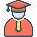 Graduate Hat Person Icon