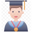 Boy Graduation Icon