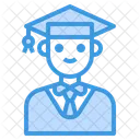 Graduate Mortarboard Avatar Icon