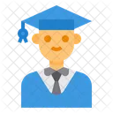 Graduate Boy  Icon