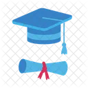 Education Graduation Degree Icon