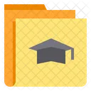 Graduate Study Folder Icon