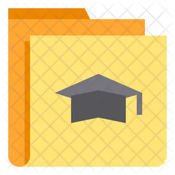 Graduate Folder  Icon