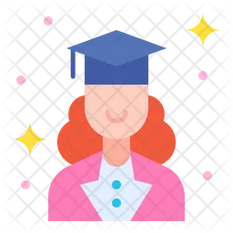 Graduate Girl  Icon