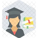 Graduate Student Education Icon