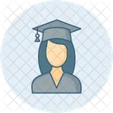 Graduate Girl  Icon